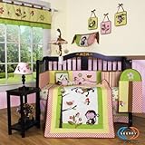 Boutique Monkey 13PCS CRIB BEDDING SET by GEENNY