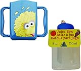 Sesame Streetジュースボックスドリンクホルダー& Leakproofプラスチック再利用可能な8 ozジュースボックス