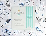Authentic Kids Bedding 3 Piece Twin Sheet Set Planets Solar System Astronauts Rockets [並行輸入品]