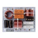 Biuuu マルチスピーカー200W 3ユニットオーディオ周波数分割器3ウェイクロスオーバーフィルター