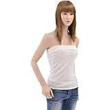 [X-CLOTHES] チューブトップ ベアトップ 無地 インナー ロング丈 レディース