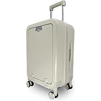 スーツケース 機内持ち込み フロントオープン　白　S 41L 1〜3泊　TSA 楽天市場】キャリーケース スーツケース かわいい フロント