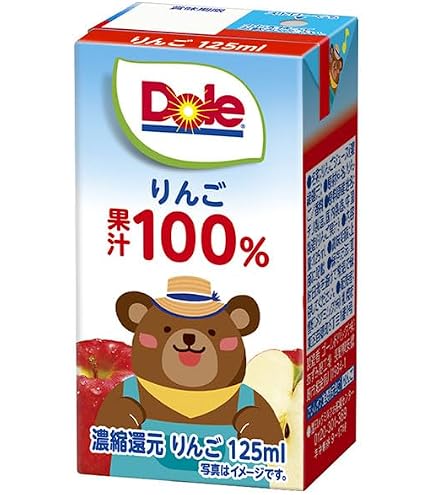 Amazon.co.jp: Dole(ドール) オレンジ 100％ 125ml紙パック×18本入