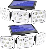 COB型ソーラーライト 屋外 超明るい 5mコード付き分離型ソーラーライト センサーライト 太陽光発電電気代不要 昼間自動充電夜間自動点灯