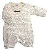 【フィットオール】犬ワンちゃんプリントカバーオール (60cm~70cm)