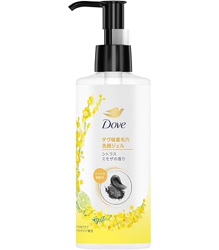 Amazon | Dove(ダヴ)フェイスケア 吸着毛穴ケア 洗顔ジェル 毛穴汚れ