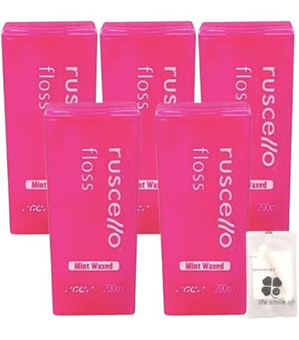 Amazon | GC ルシェロフロス(ミントワックス付)200m (5個) | ノー 