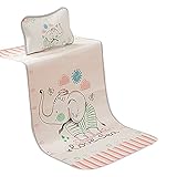 (ハッピー・ライフ）Happylife 赤ちゃん用ベットパッド ひんやりマット 涼感 寝ござ 折り畳み 枕付き 3#