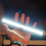 kanzd 10 LED PIRモーションセンサー明るいライトキャビネットワードローブ引き出しランプバルブ Regular ブラック Kanzd