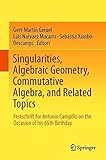 Singularities, Algebraic Geometry, Commutative Algebra, and Related Topics: Festschrift for Antonio Campillo on the Occasion of his 65th Birthday