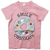 《春夏対応》 CHEEK ROOM(チイクルーム)  製品洗い加工済み42/2天竺チョコレート半袖Tシャツ 110cm /PK NO.B-470101