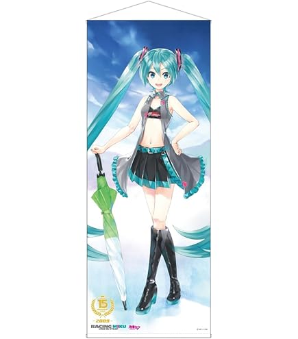 値引き　送料無料　初音ミク　等身大　タペストリー　レーシングミク　ポスター　新品 レーシングミク 2023Ver. 等身大タペストリー