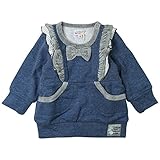 《春秋冬対応》SCHNEE(スネー) 杢裏毛起毛チュニック 100cm/ブラック NO.F-661315