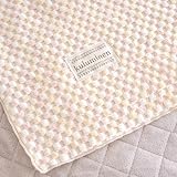 西川 綿毛布 ベビー 70×100cm 綿100％ コットンケット 西川産業 東京西川 シール織り 日本製 50573 オレンジ[460] ベビー