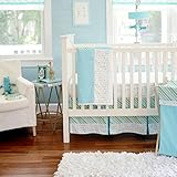My Baby Sam Follow Your Arrow 3 Piece Crib Bedding Set, Aqua by My Baby Sam [並行輸入品]