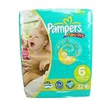 Pampers Baby-Dry Nappies Size 6 (Extra Large) x 22 Nappies by Pampers