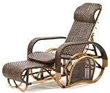 CBカラー ： 和モダン ハンドメイド 籐手編み三つ折りリクライニングチェアー【wafreet】 ブラウン(brown) (アジアン) (和風) 籐イス 椅子 腰かけ チェア