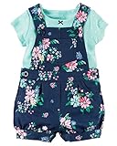カーターズ Carter's ショートオール セット 2-Piece Top & Shortalls Set 24M (83-86cm) [並行輸入品]