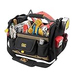 Custom LeatherCraft 1578 /カスタムレザークラフト1578 14インチオープン トップソフトサイドツールボックス/Top Soft Sided Tool Box [並行輸入品]