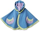 yuga☆月の精のマント ラピスラズリ染め オーガニックコットン100% 天然染め ベビー 服 子ども服 キッズ 女の子 男の子 兼用 ポンチョ マント ケープ 出産祝い プレゼント 綿100% おも