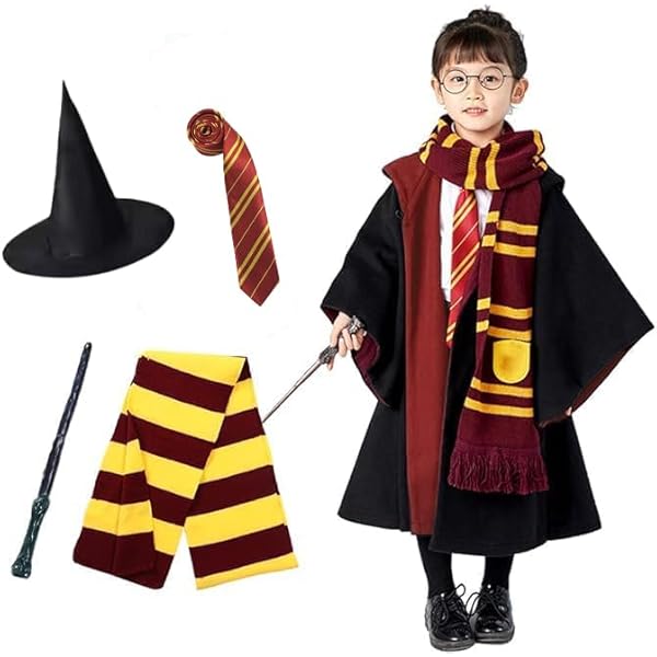 Amazon.co.jp: [Bshow] ハリーポッター ローブ 杖 コスプレ