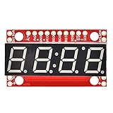SparkFun 7セグメントシリアルディスプレイ - レッド