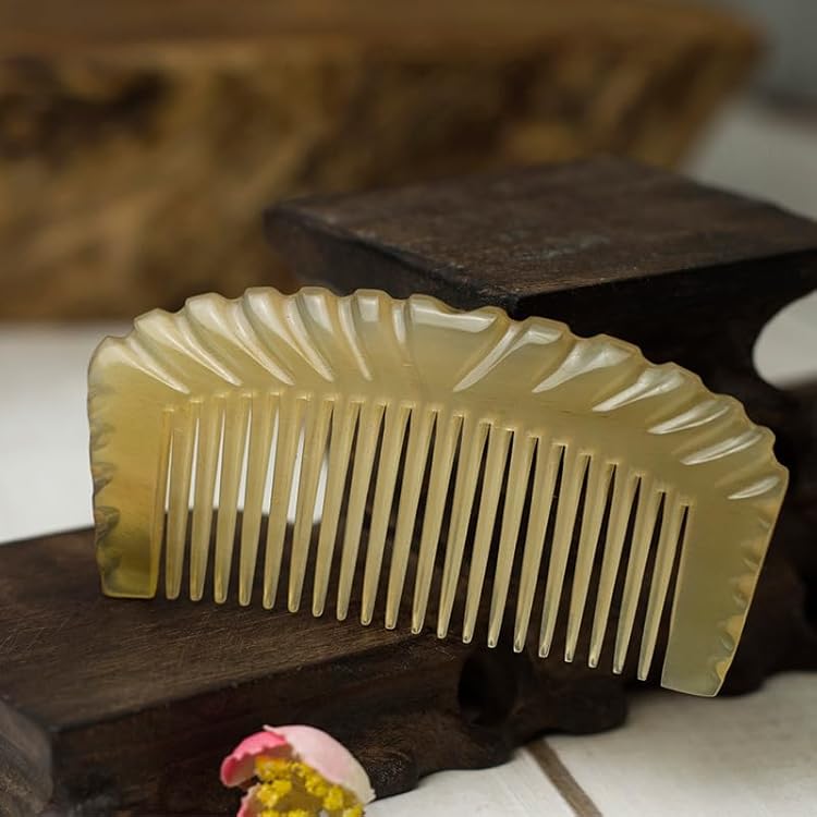 Amazon | TAN MUJIANG 譚木匠 櫛 女性用 羊の角 ポケットサイズ 帯電