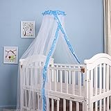 Domybest 夏 ベビー蚊帳 蚊帳 フロアスタイル ベビーベッド用 幼児ベッド ベビールームの装飾 2色選べる 赤ちゃん 蚊対策 虫よけ 持ち運びに便利 枕付き