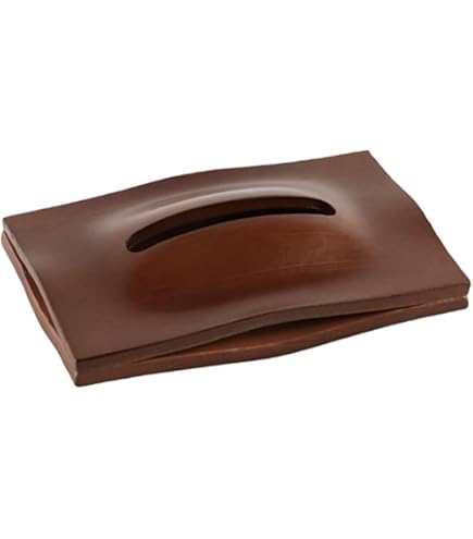 新品未使用　BUNACO ティッシュボックスケース SWING ダークブラウン色 BUNACO ブナコ ティッシュケース スウィング スリム SWING Slim