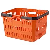 アイリスオーヤマ 職人の車載ラック専用 工具箱 ハードプロ バスケット オレンジ/ブラック HDB-37