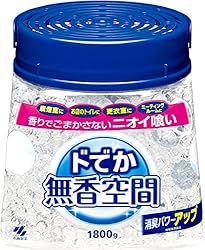 ドでか無香空間 消臭剤 本体 無香料 1800g (リーフレット付き)