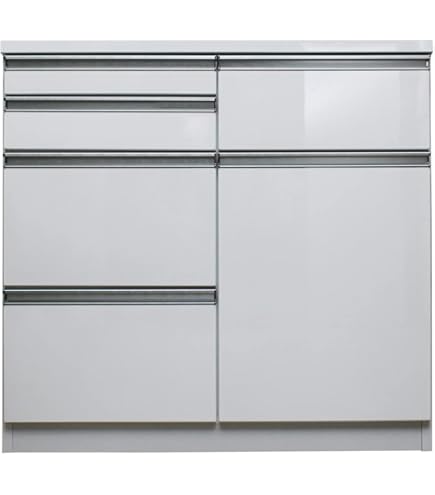 ISSEIKI キッチンカウンター ダストボックス3つ付き Amazon.co.jp: ISSEIKI【選べる3サイズ】キッチンカウンター