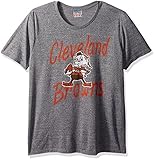 NFL Cleveland BrownsメンズGame Day Tee、Large、スチール