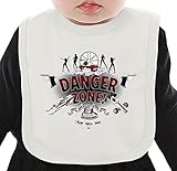 Danger Zone ネクタイを有する有機ビブ Medium