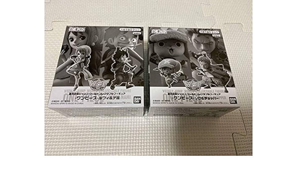 Amazon 週刊少年ジャンプ34号応募者全員サービス Aコース ルフィ ナミ Bコース ゾロ チョッパー セット おもちゃ おもちゃ