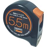 TRUSCO 両面コンベックス19巾5.5mブレーキ付 ブラック TERC-1955B-BK
