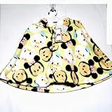 (ディズニー)Disney ディズニーベビー子供服 もこもこフリース ケープ サイズ：50〜70