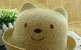 F＆M　かわいい　クマさん　ベージュ　赤ちゃん　帽子　ベビー　ハット (2才～４才) クリスマス　お誕生日