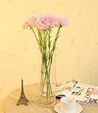 可憐で かわいい 造花の カーネーション 20本 ピンク 母の日 インテリアに