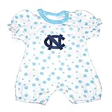 North Carolina Tar Heels Polka Dot NCAA College新生児幼児ベビーロンパース