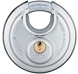 ABUS 28/70 B KA Buffo Diskus Self Storage Stainless Steel Keyed Alike Diskus Padlock [並行輸入品]