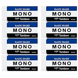トンボ鉛筆 消しゴム MONO PE04 8個 JCA-811AZ
