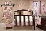 Little Bedding Dreamland Teddy Girl Crib Bedding Set [並行輸入品]