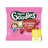 グッズフルーツ・モースラズベリー12グラム (Organix) (x 4) - Organix Goodies Fruit Moos Raspberry 12g (Pack of 4) [並行輸入品]