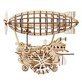 つくるんです®【日本公式販売/日本語説明書付】Robotime 動く 3D ウッドパズル LK702 飛行船 つくるんです®【日本公式販売/日本語説明書付】Robotime 動く 3D ウッドパズル LK702 飛行船