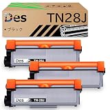 ブラザー(Brother)用 TN-28J 互換 トナーカートリッジ ブラック BK TN28J 3本【三年保証/増量タイプ/IC付き】対応機種：MFC-L2740DW MFC-L2720DN DCP-L2540DW DCP-L2520D FAX-L2700DN HL-L2365DW HL-L2360DN HL-L2320D プリンター