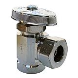 LASCO 06 – 7023 Brasscraftシンク/トイレSupply角度バルブ 1/2-Inch Female Iron Pipe x 7/16 1/2-Inch Slip Joint Nu
