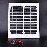 Hanbaili 15W 12Vのフレキシブル折り畳み式太陽電池パネルの充電DIY アウトドアキャンプ用