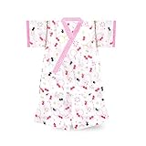 二重ガーゼ 甚平 女児 キッズ＆ベビー 4タイプ 3サイズ (100cm, BJ-G3)