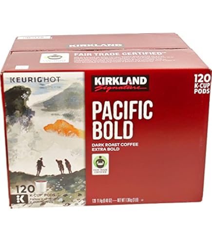 Amazon.co.jp: Kirkland Signature Pacific Bold Coffee, Dark, 120 K